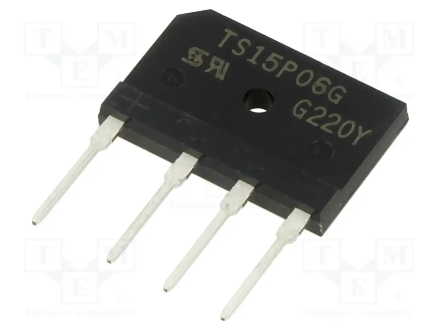 TAIWAN SEMICONDUCTOR TS15P06G — Однофазные мосты диодные плоские