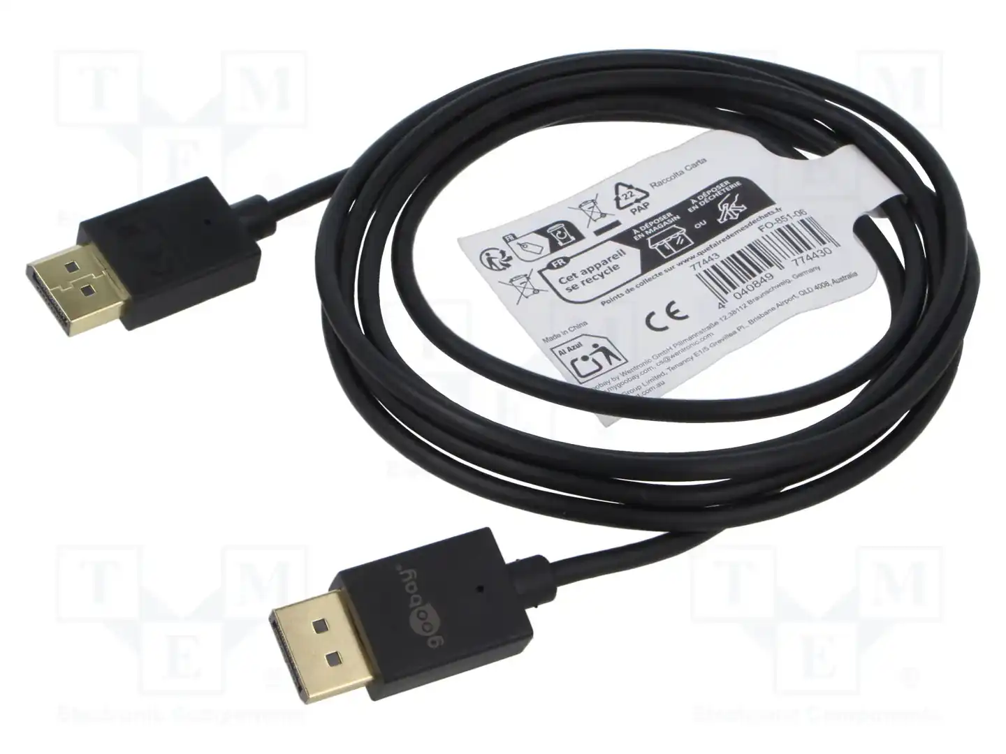 GOOBAY 77443 — Кабели и адаптеры HDMI, DVI, DisplayPort