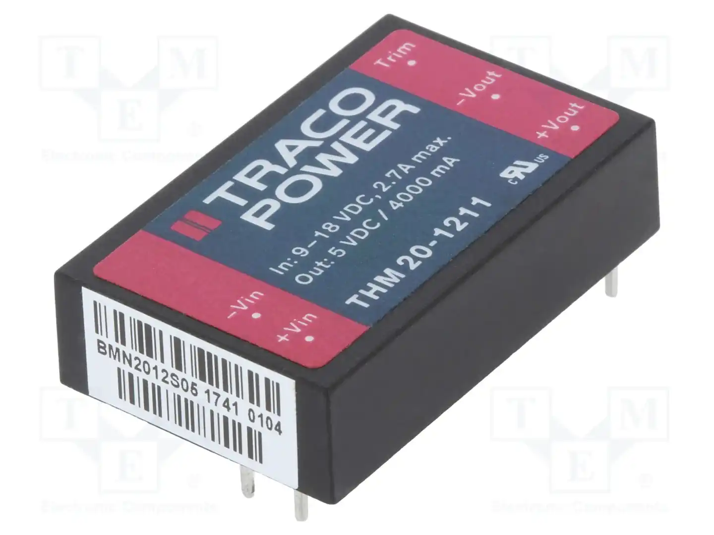 TRACO POWER THM 20-1211 — Преобразователи DC/DC