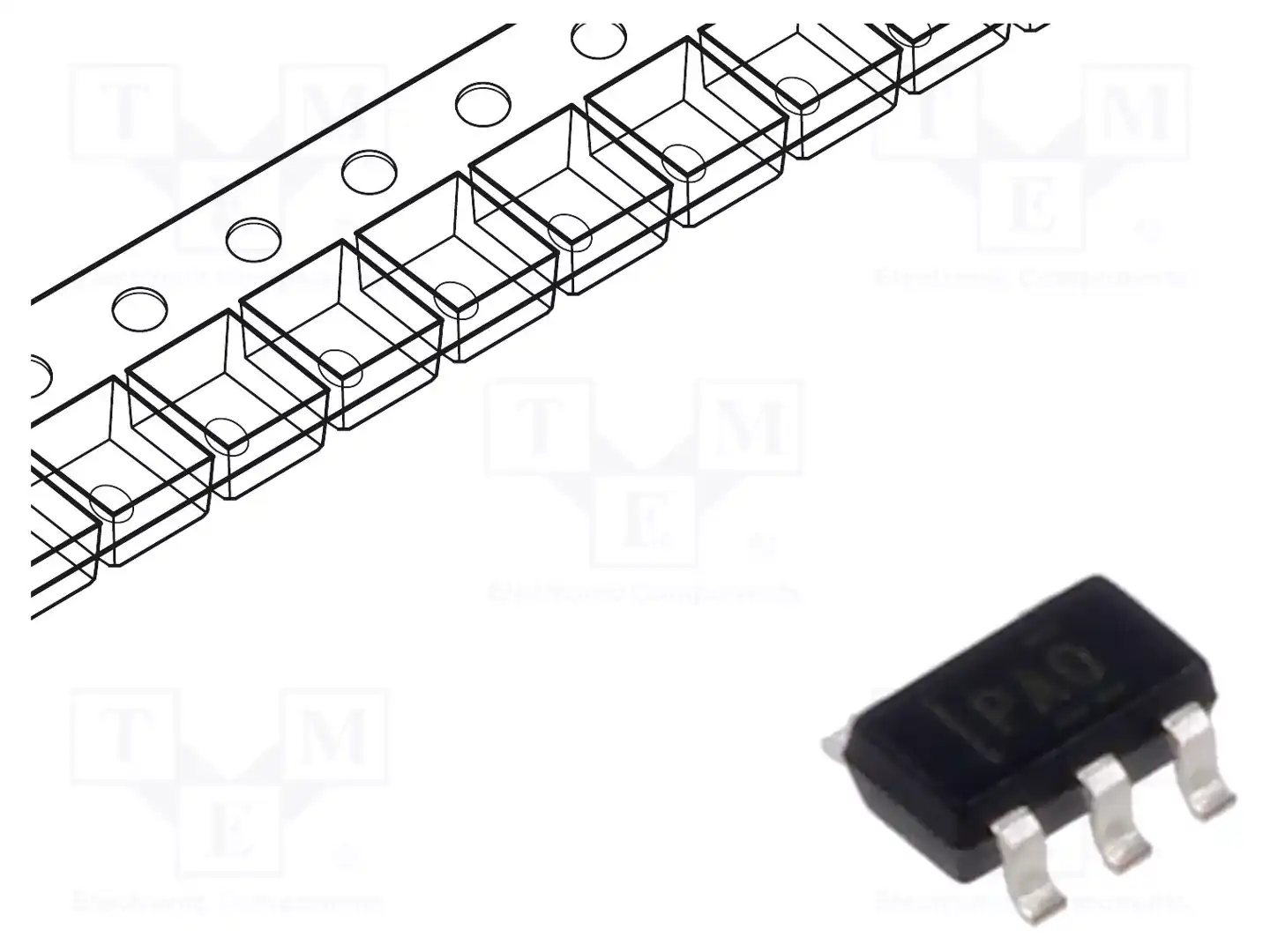 Texas Instruments TLV70433DBVR — Стабилизаторы напряжения нерегулир. LDO