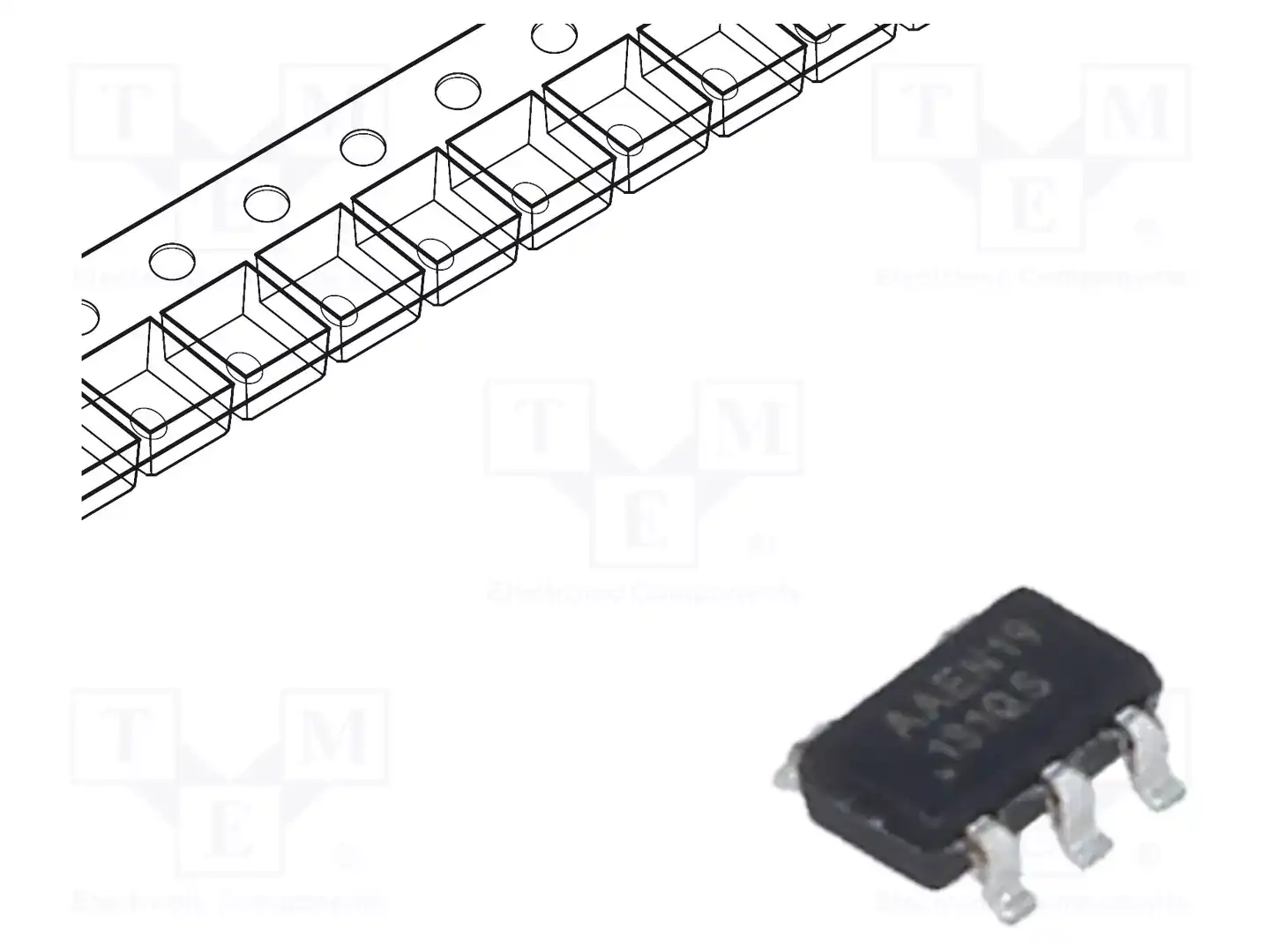 Microchip Technology 24CW160T-I/OT — Памяти EEPROM последовательные