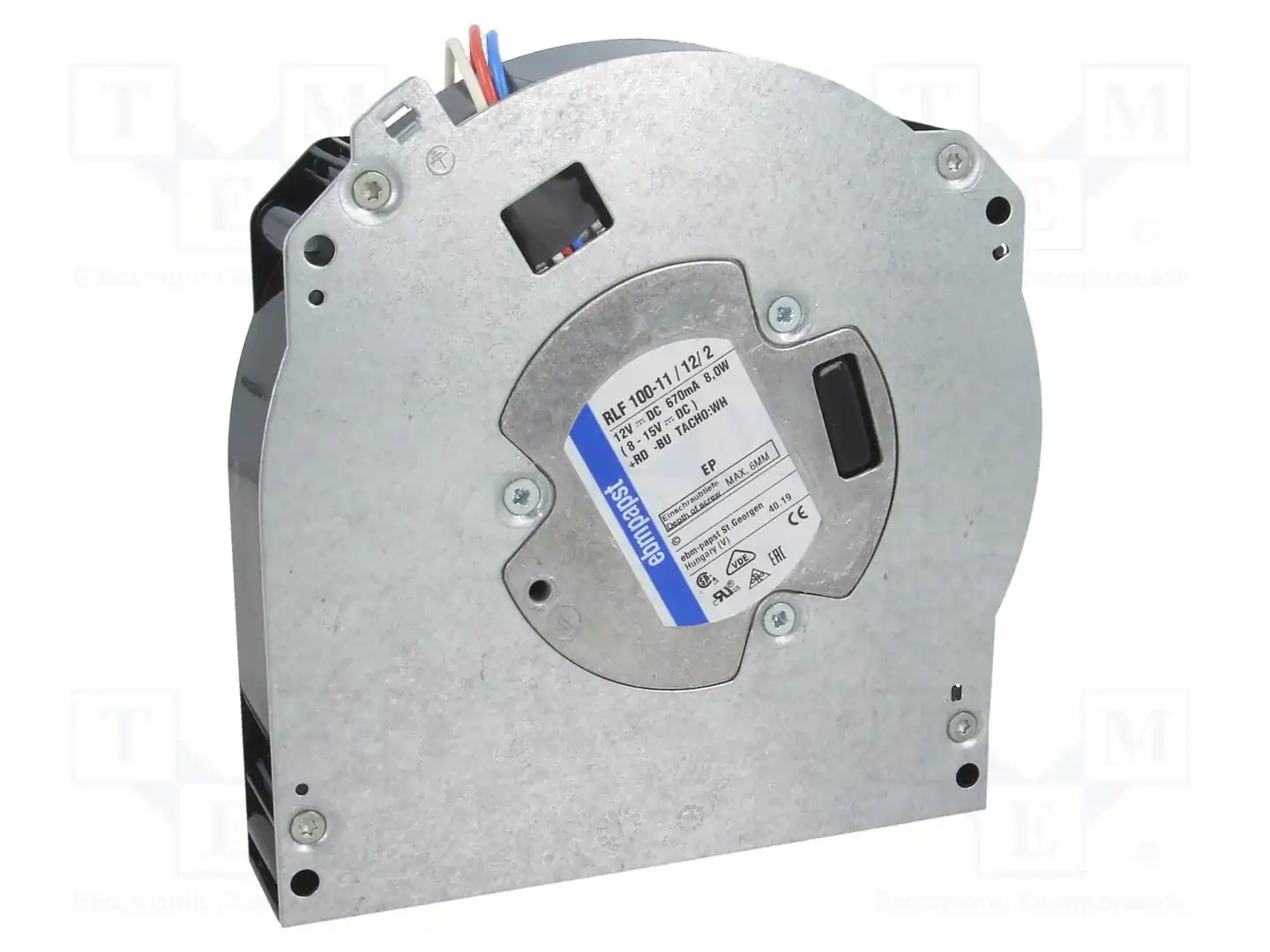 EBM-PAPST RLF100-11/12/2 — Вентиляторы DC 12V