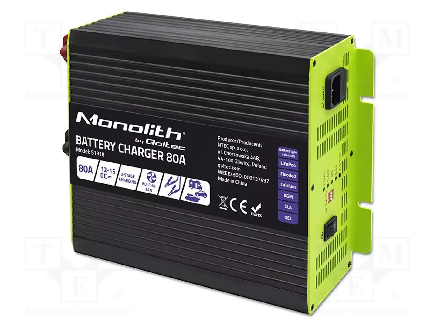 QOLTEC 51918 — Зарядные устройства