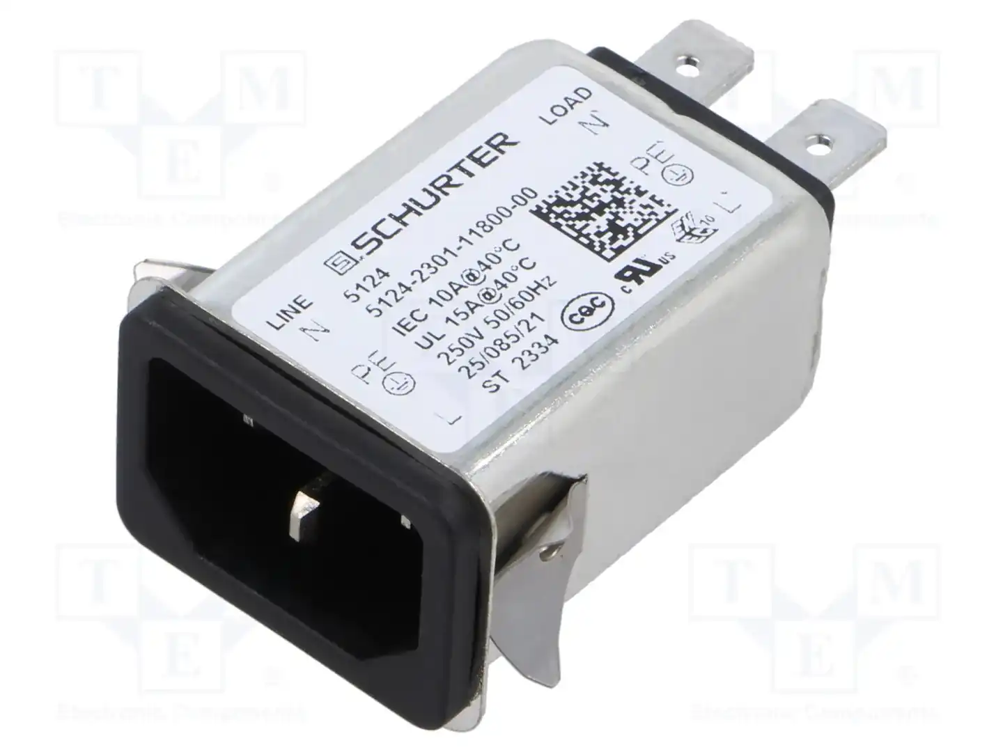 SCHURTER 3-130-972 — Разъемы IEC 60320