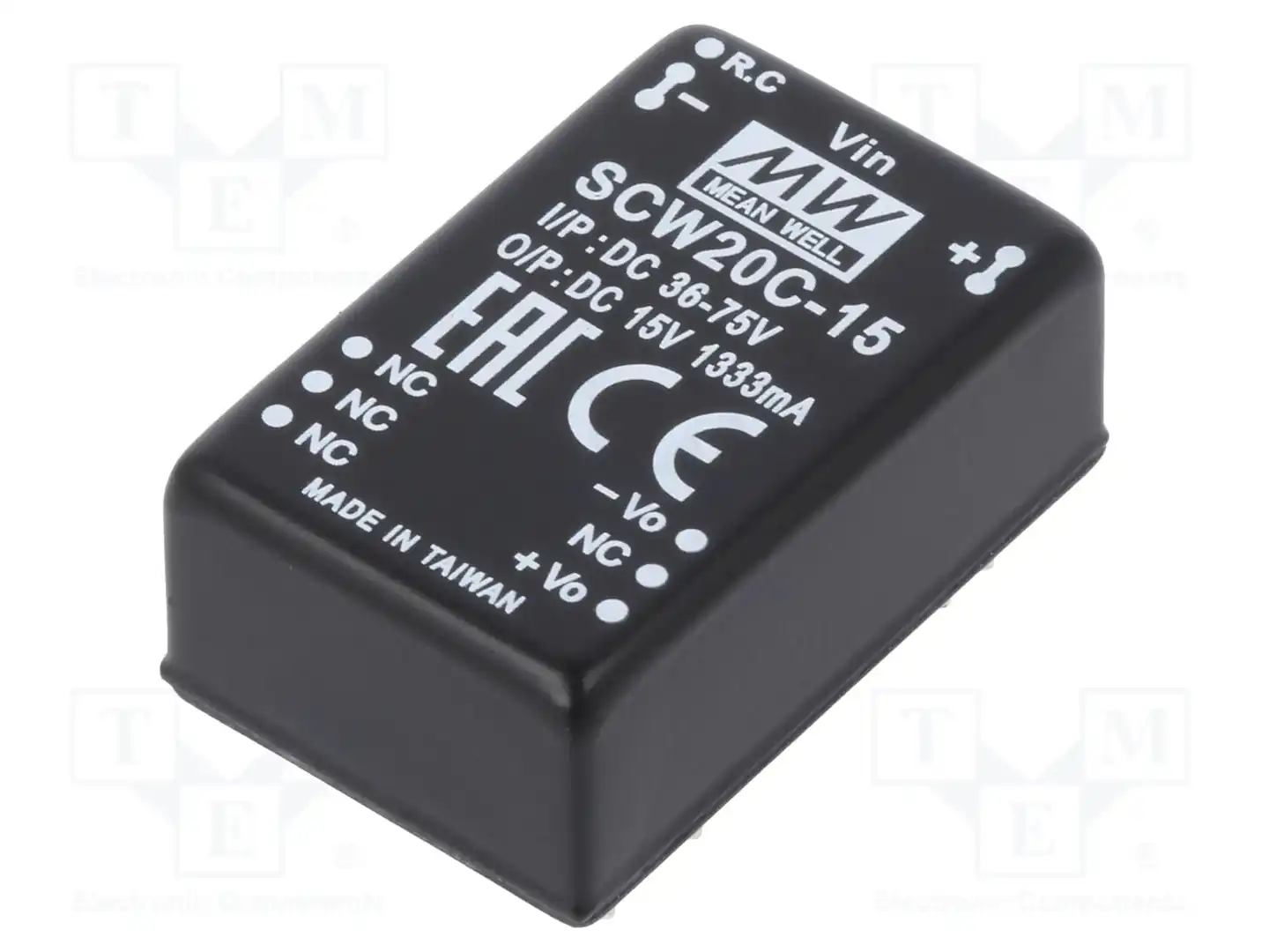 MEAN WELL SCW20C-15 — Преобразователи DC/DC