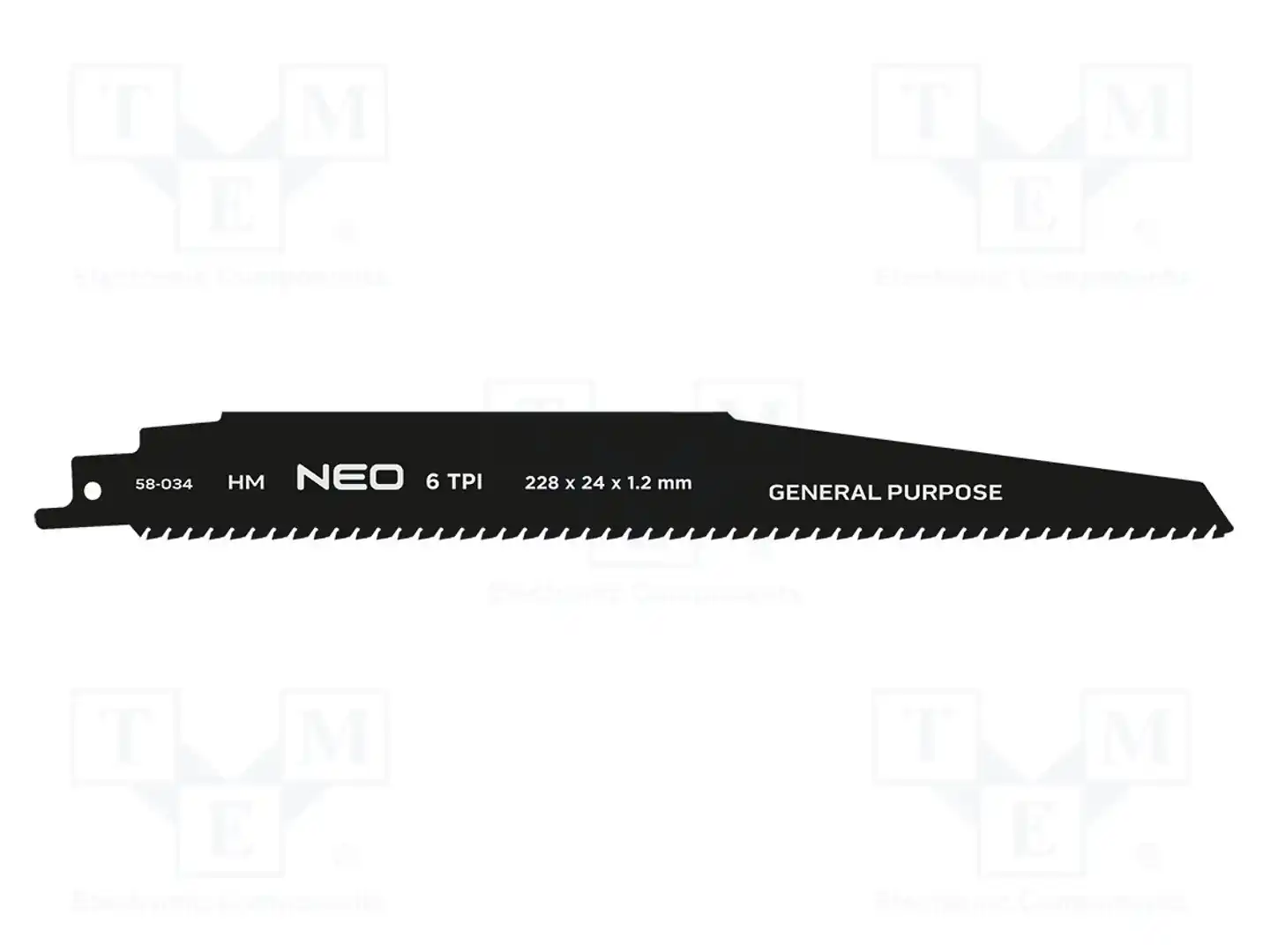 NEO TOOLS 58-034 — Пилы и полотнища