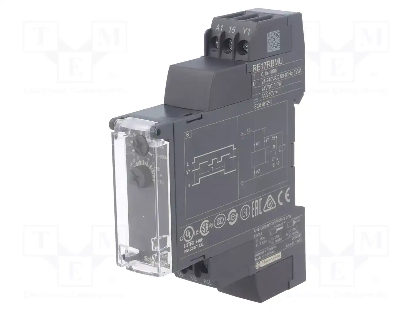 SCHNEIDER ELECTRIC RE17RBMU — Временные аналоговые реле