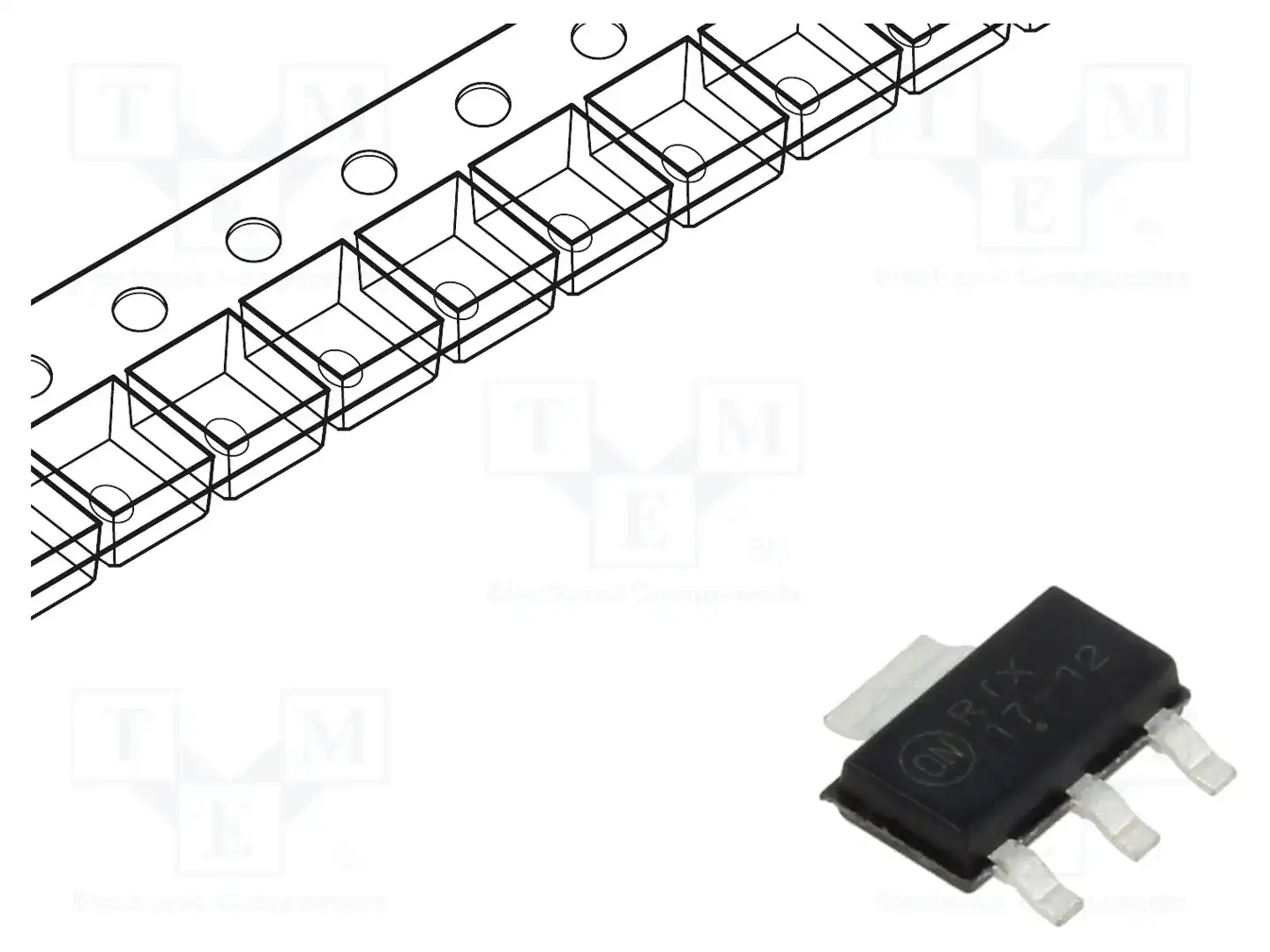 onsemi NCP1117ST12T3G — Стабилизаторы напряжения нерегулир. LDO