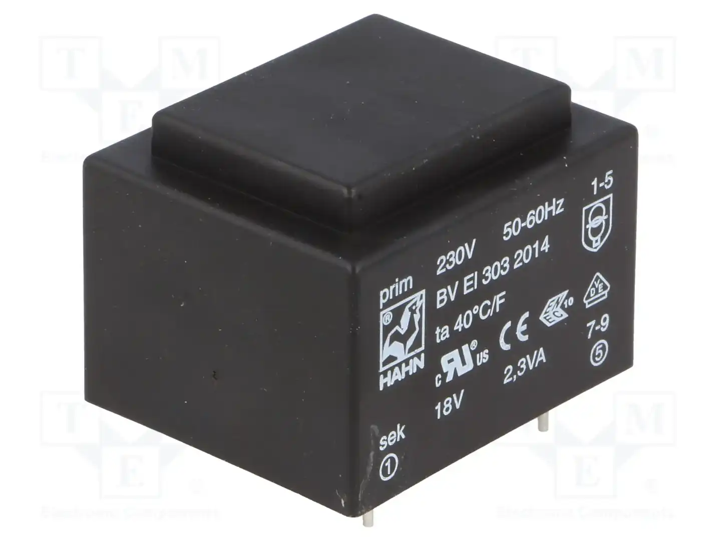 HAHN BV EI 303 2014 — Трансформаторы PCB