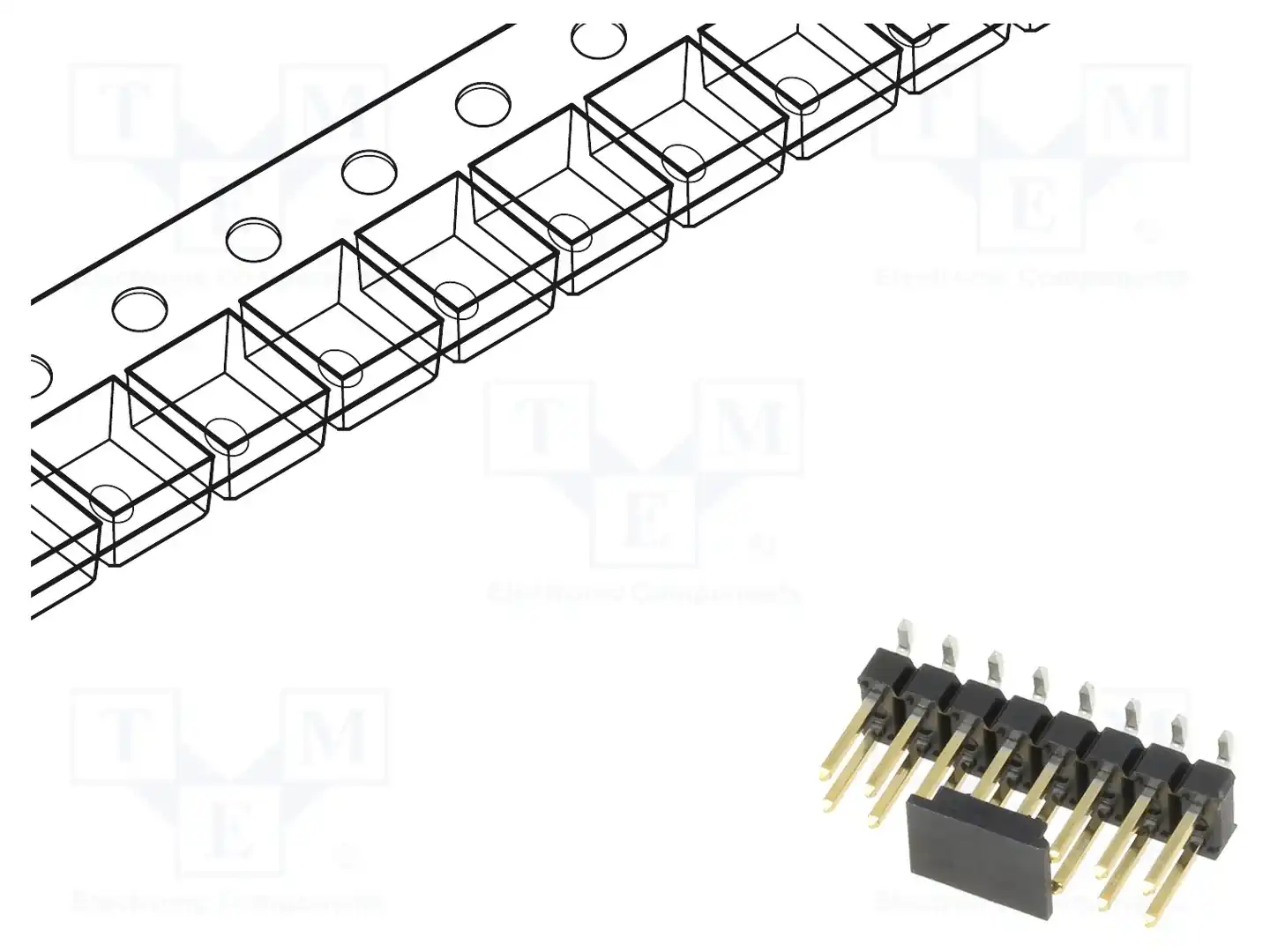 AMPHENOL COMMUNICATIONS SOLUTIONS 95278-101A16LF — Штекерные планки и гнезда