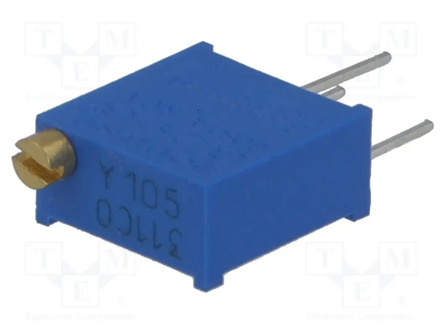BOURNS 3296Y-1-105LF — Потенциометры THT многооборотные 3/8 дм
