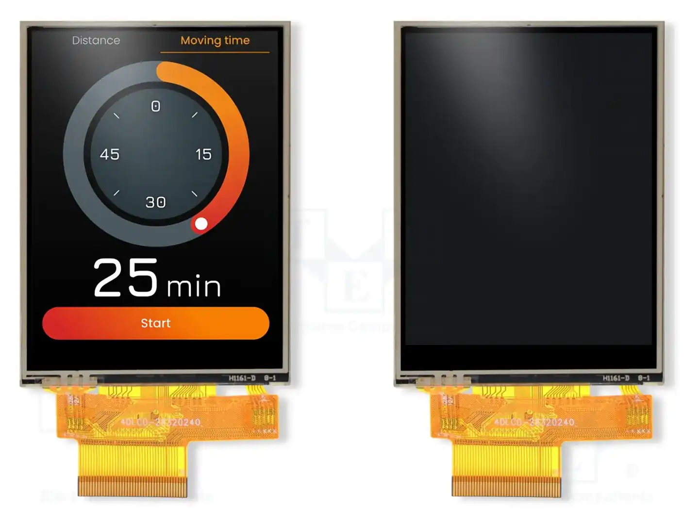 4D LCD 4DLCD-28-240-320-RT-NM-170-M16/S — Дисплеи TFT