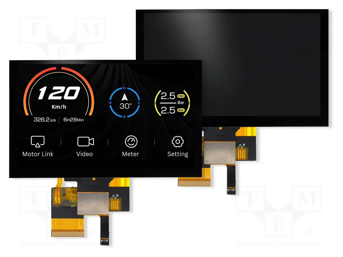 4D LCD 4DLCD-50-800-480-CT-NM-400-R — Дисплеи TFT