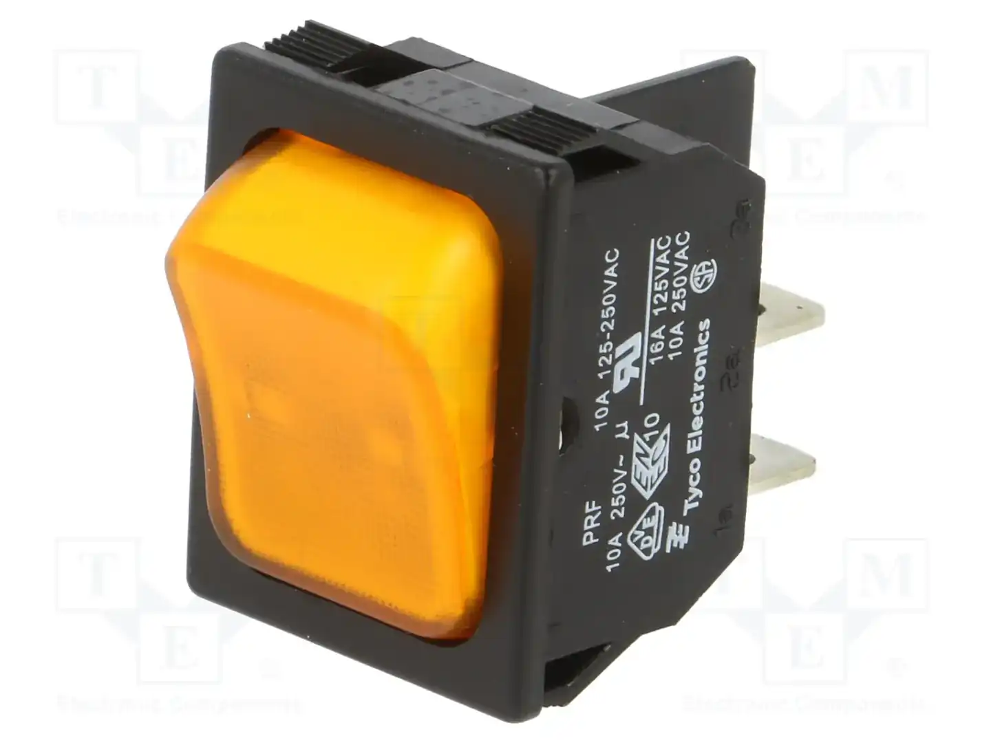 TE Connectivity PRFDB1-16F-BY000 — Переключатели типа Rocker