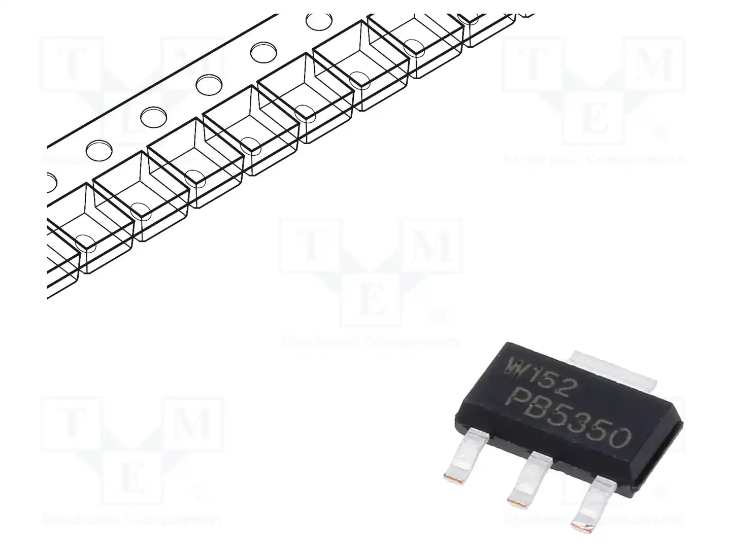NEXPERIA PBSS5350Z,135 — Транзисторы PNP SMD