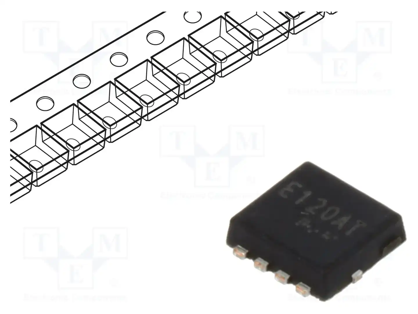 ROHM SEMICONDUCTOR RQ3E120ATTB — Транзисторы с каналом P SMD