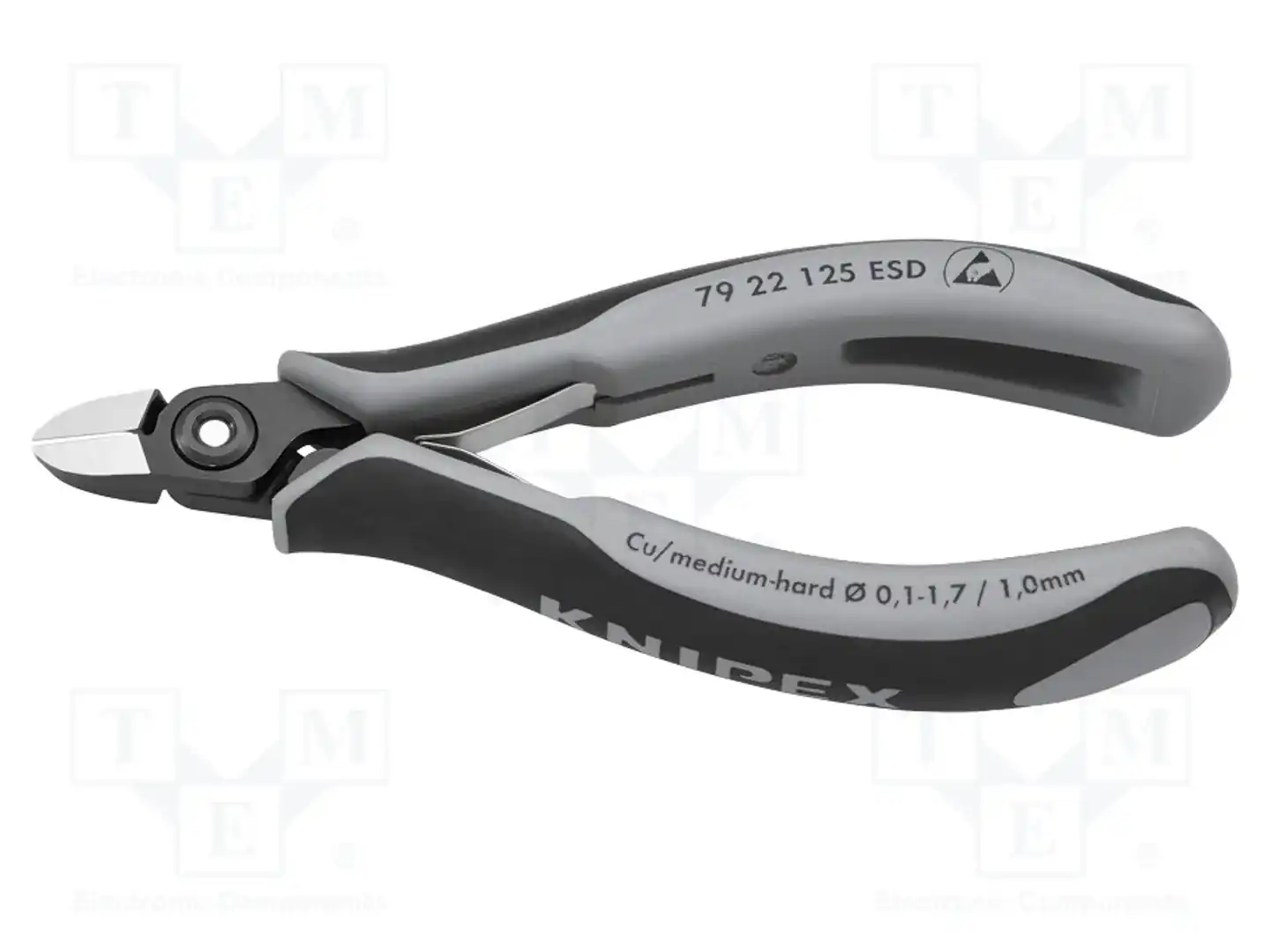 KNIPEX 79 22 125 ESD — Клещи-кусачки для резки