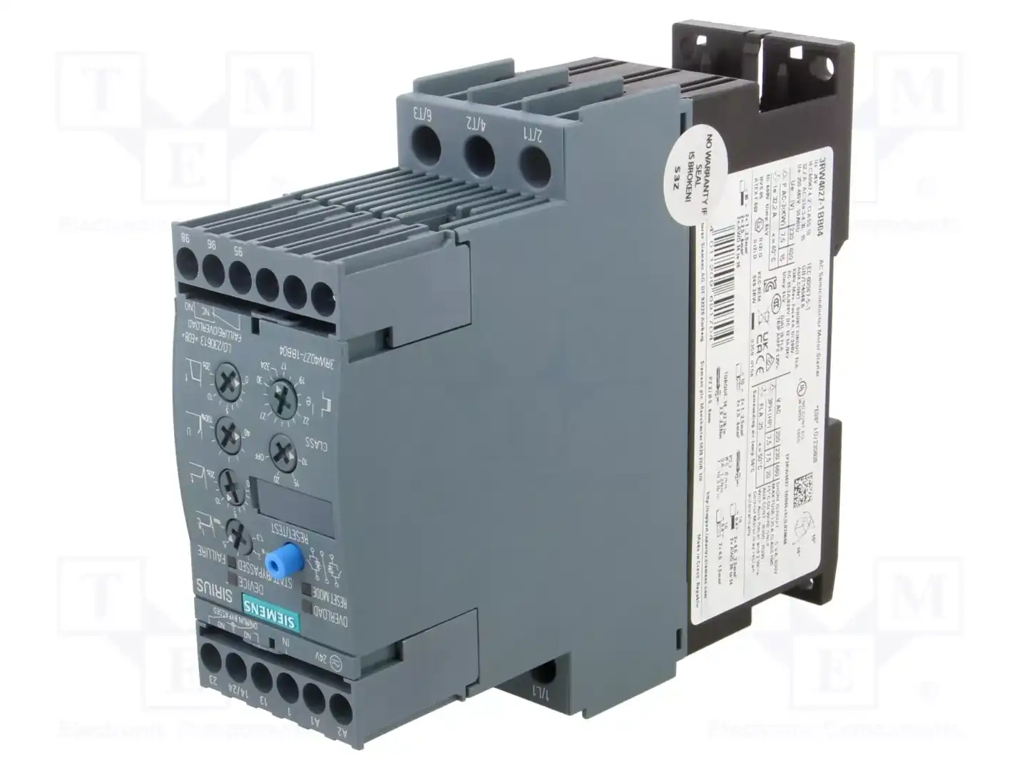 SIEMENS 3RW4027-1BB04 — Устройства плавного пуска