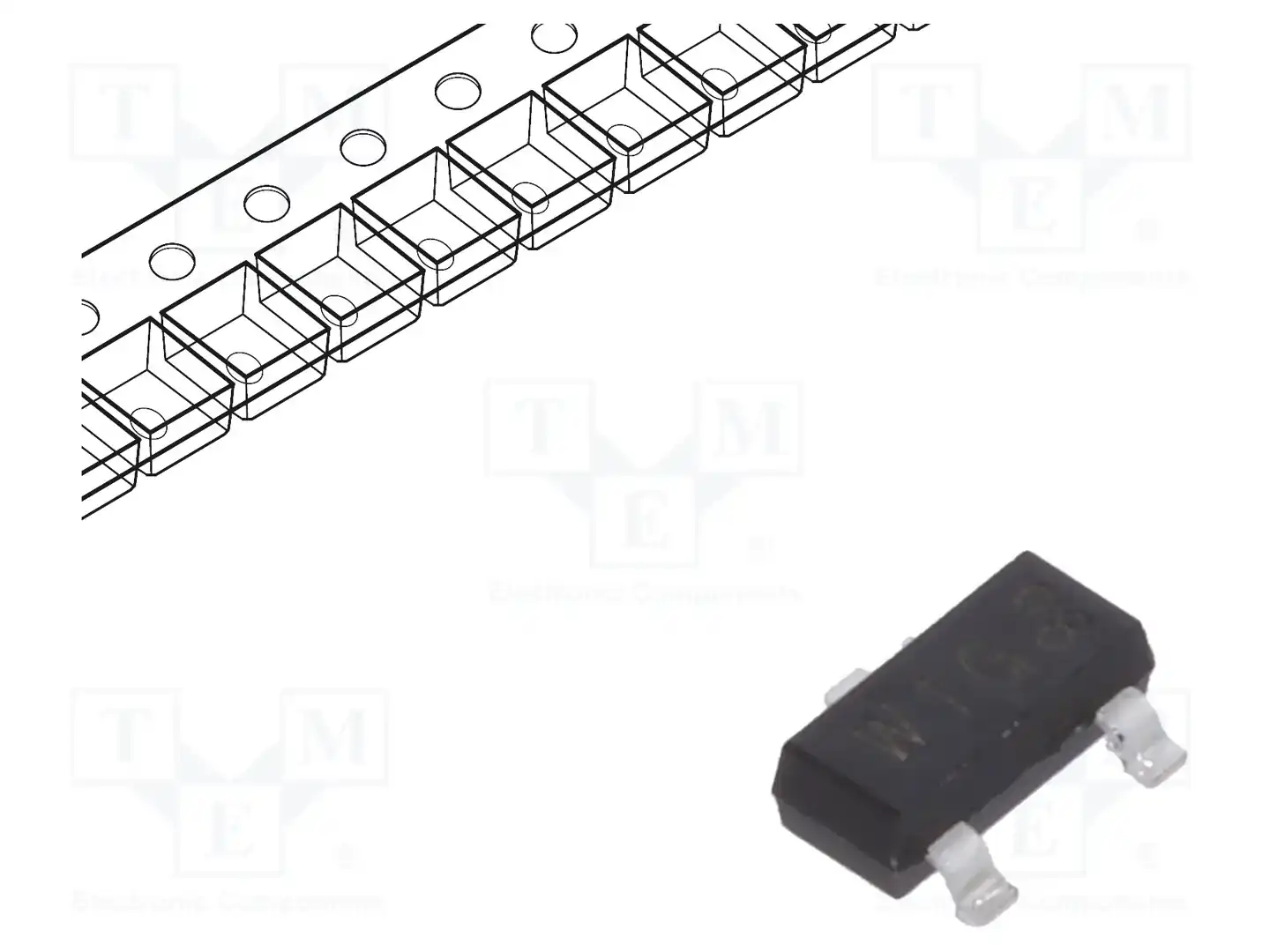 NEXPERIA PMBTA06,215 — Транзисторы NPN SMD