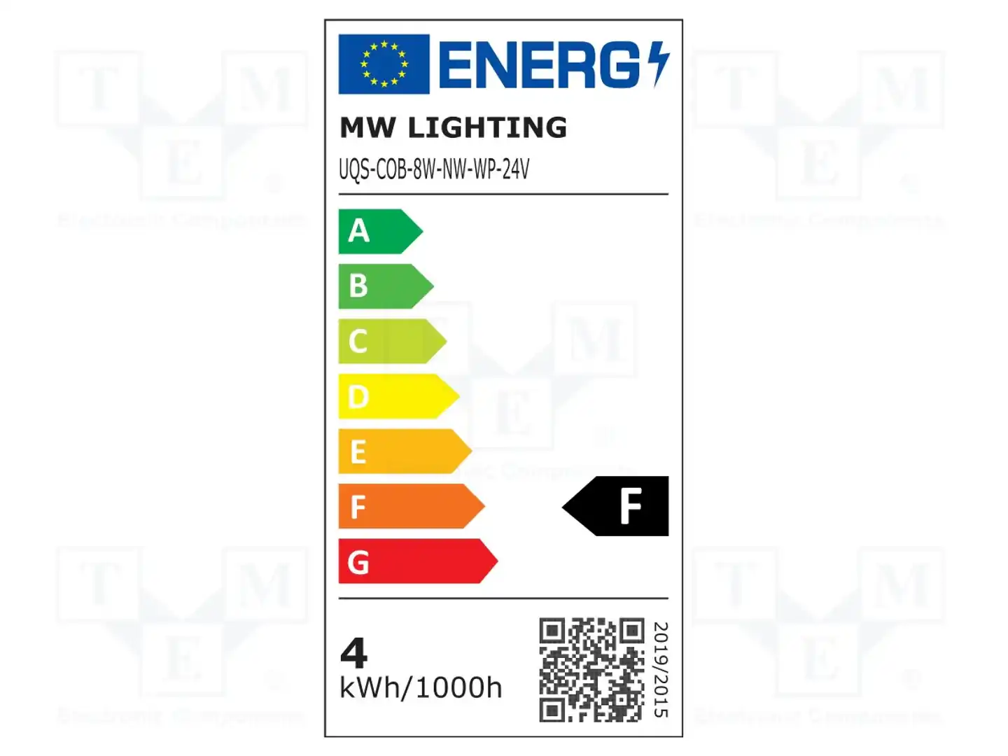 POS UQS-COB-8W-NW-WP-24V-5M — Источники света - светодиодные ленты