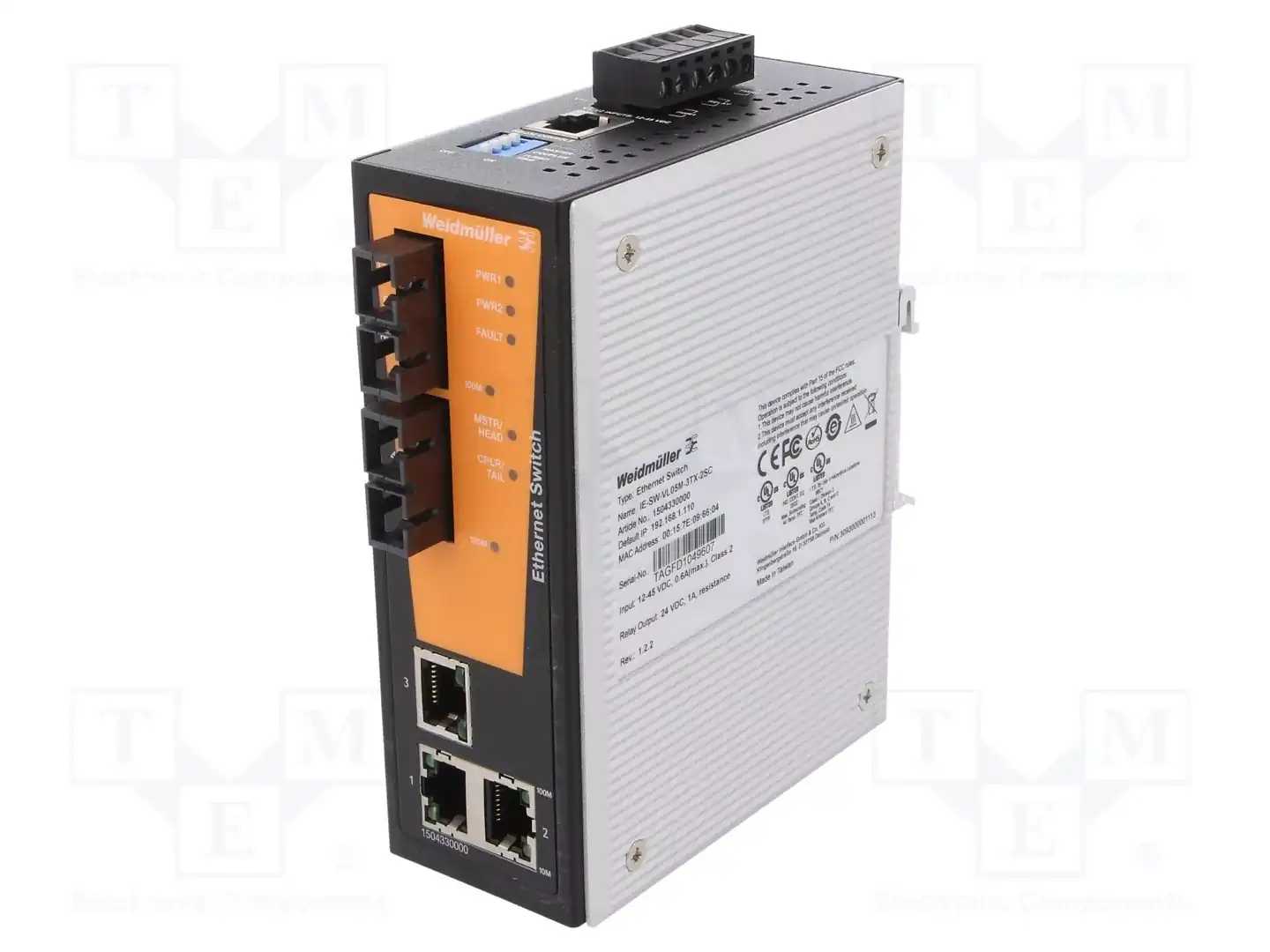 WEIDMÜLLER IE-SW-VL05M-3TX-2SC — Промышленные сети