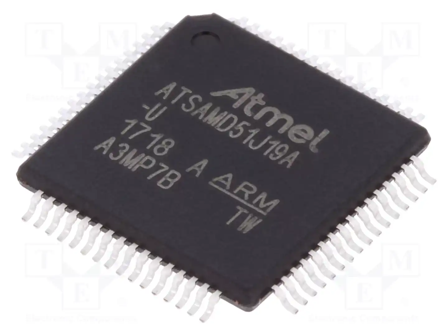 Microchip Technology ATSAMD51J19A-AU — Линейка ARM 32-bit