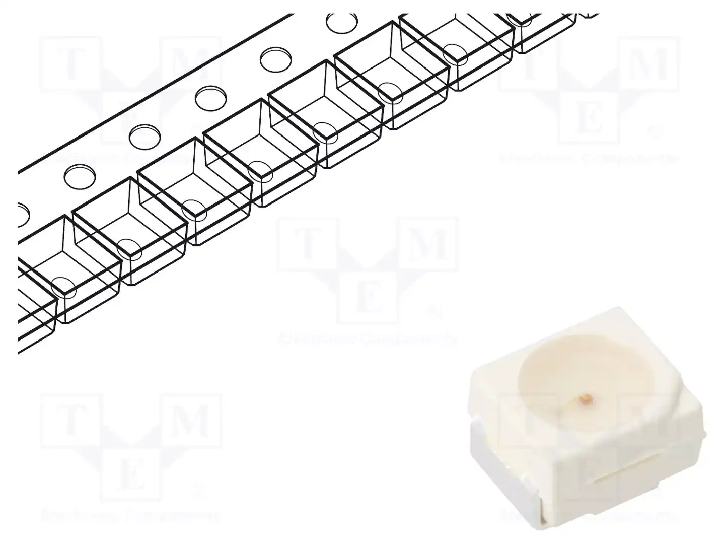 KINGBRIGHT ELECTRONIC KA-3528SGC — Светодиоды SMD цветные