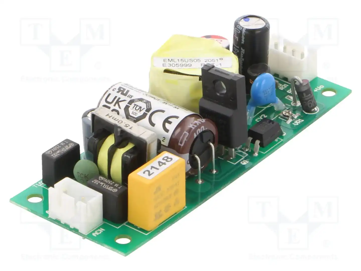 XP POWER EML15US05-T — Открытые блоки питания