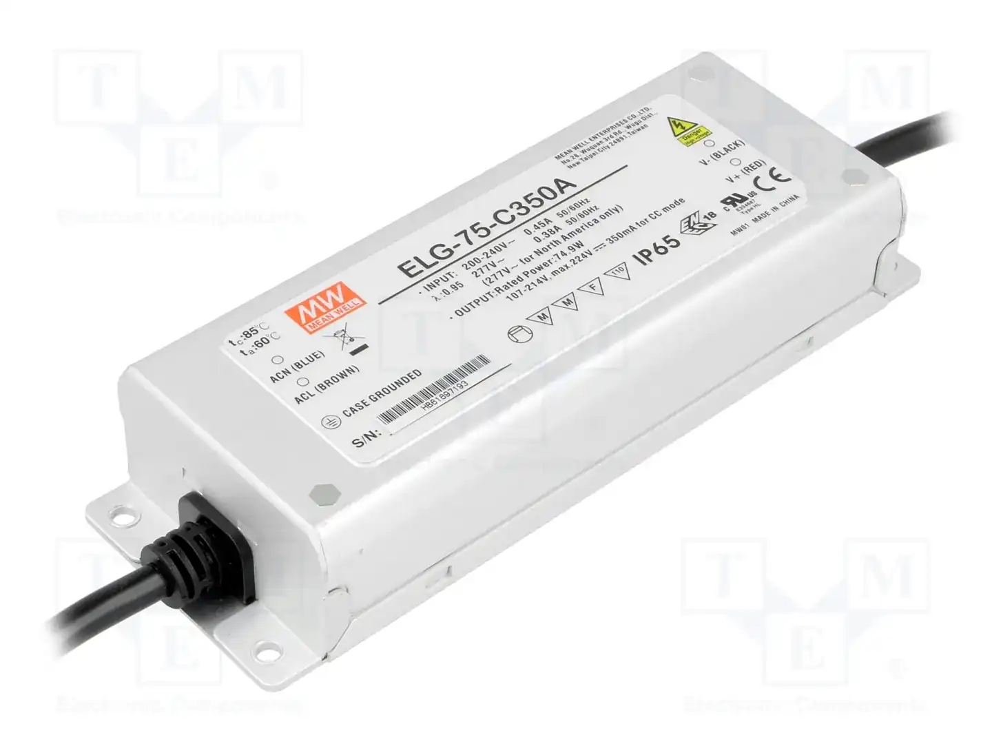 MEAN WELL ELG-75-C350A — Блоки питания для LED