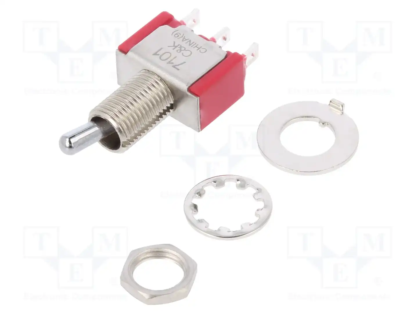C&K 7101MYZQE — Переключатели рычажные