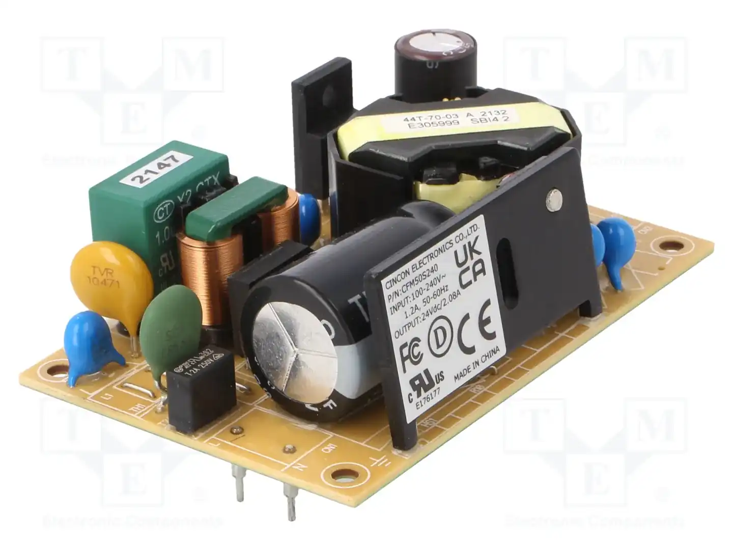 CINCON CFM50S240-P — Преобразователи AC/DC для PCB
