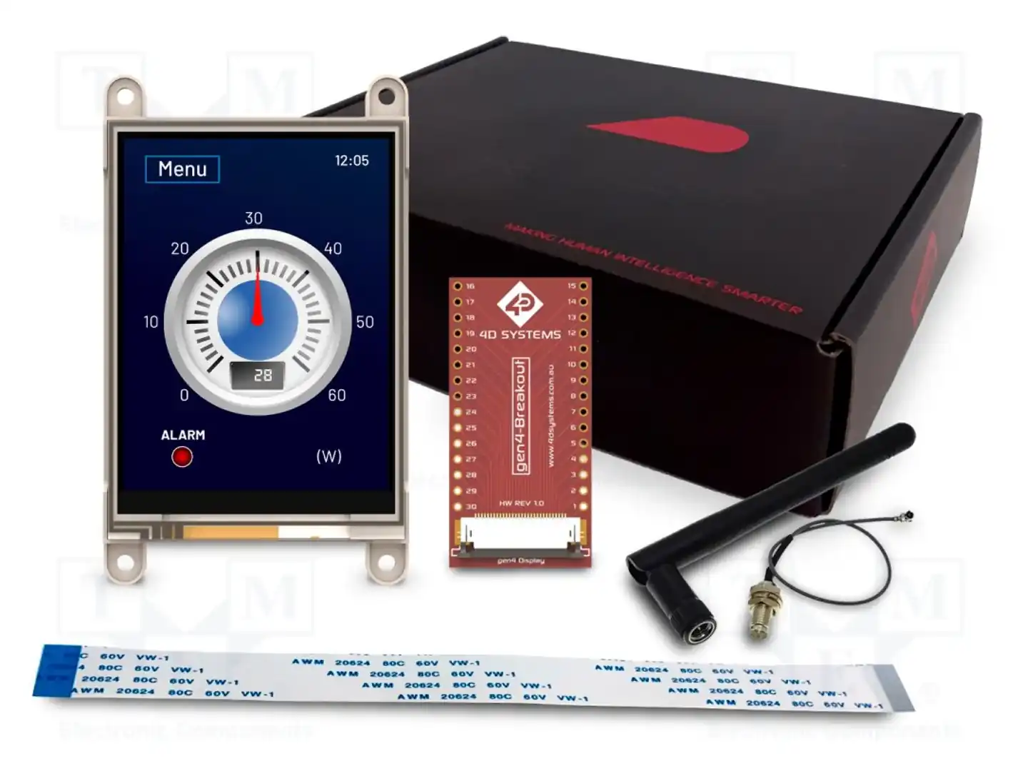 4D Systems GEN4-ESP32-32 — Интеллигентные дисплеи
