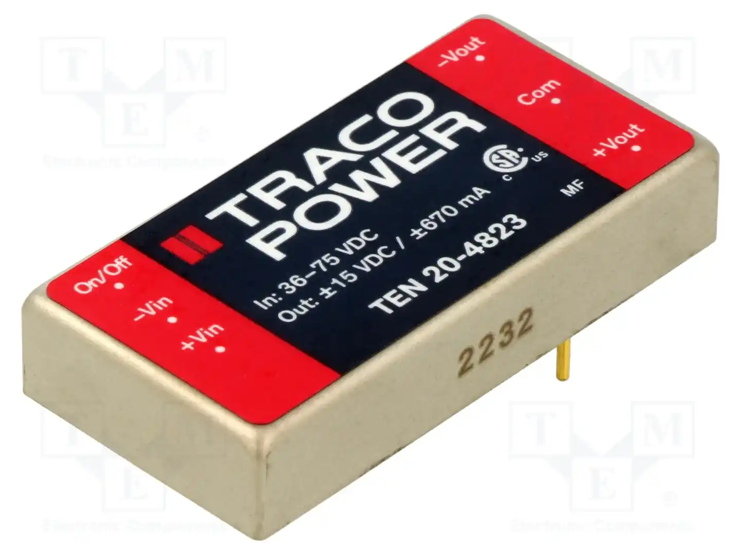 TRACO POWER TEN 20-4823 — Преобразователи DC/DC