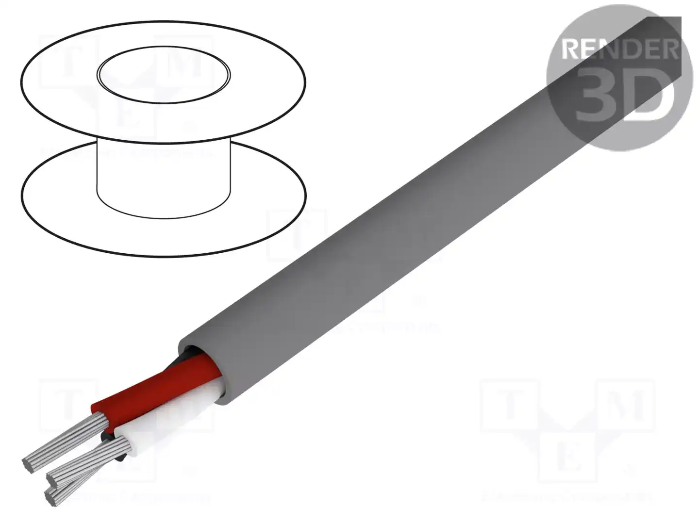 ALPHA WIRE 1173C SL002 — Провода многожильные неекранированные