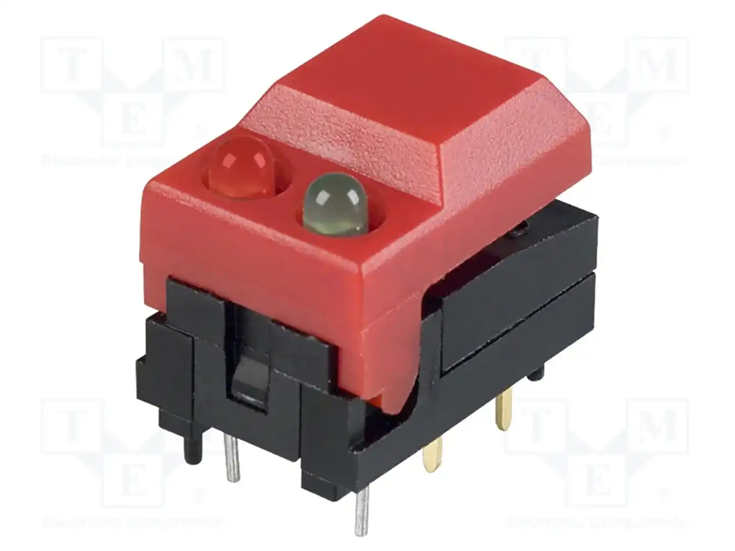 E-SWITCH 5501MREDGRNRED — Переключатели детекторные