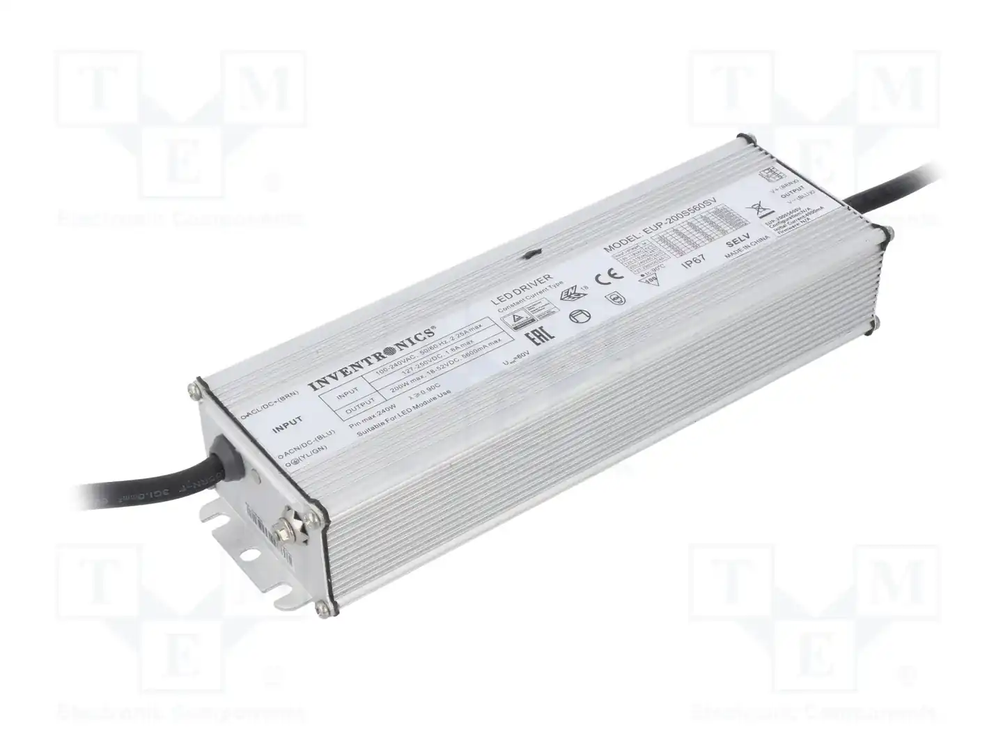 INVENTRONICS EUP-200S560SV — Блоки питания для LED