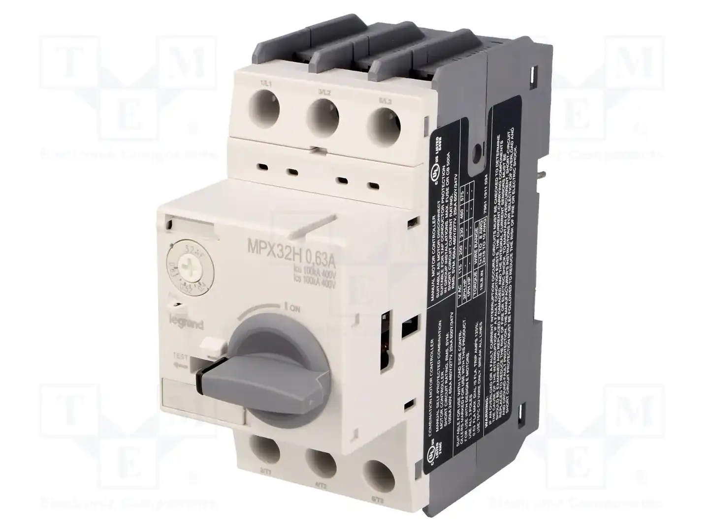 LEGRAND MPX3 32H 0.4-0.63A — Выключатели двигательные