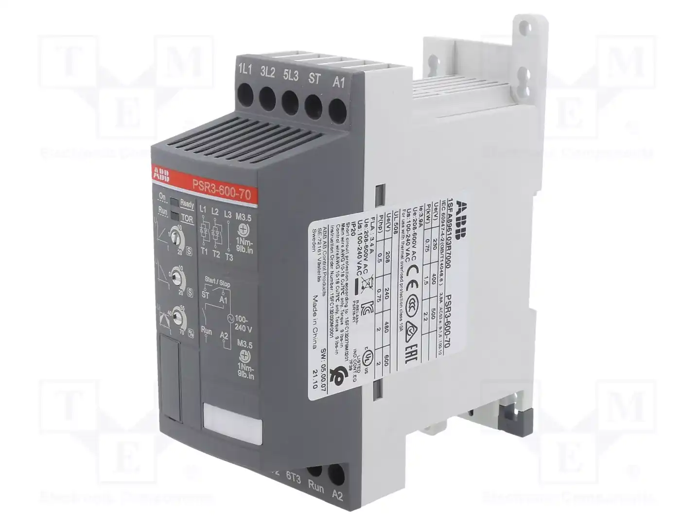 ABB 1SFA896103R7000 — Устройства плавного пуска