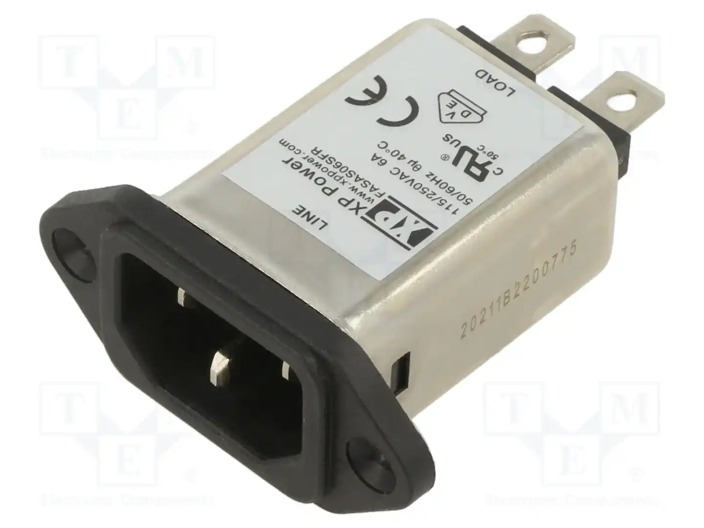XP POWER FASAS06SFR — Разъемы IEC 60320