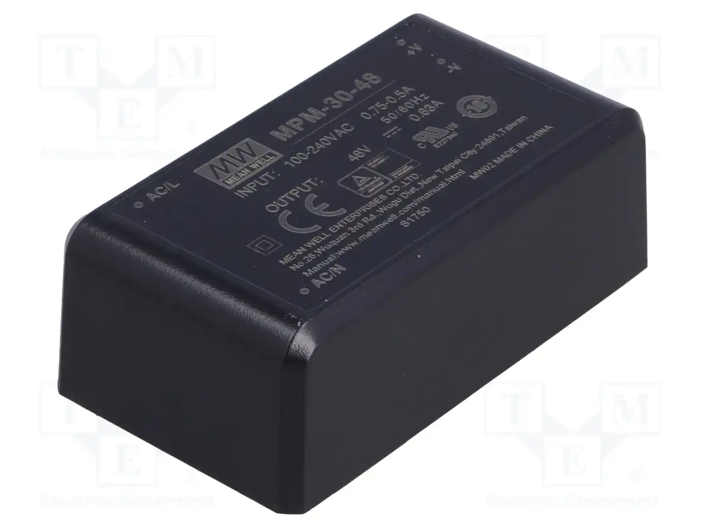 MEAN WELL MPM-30-48 — Преобразователи AC/DC для PCB