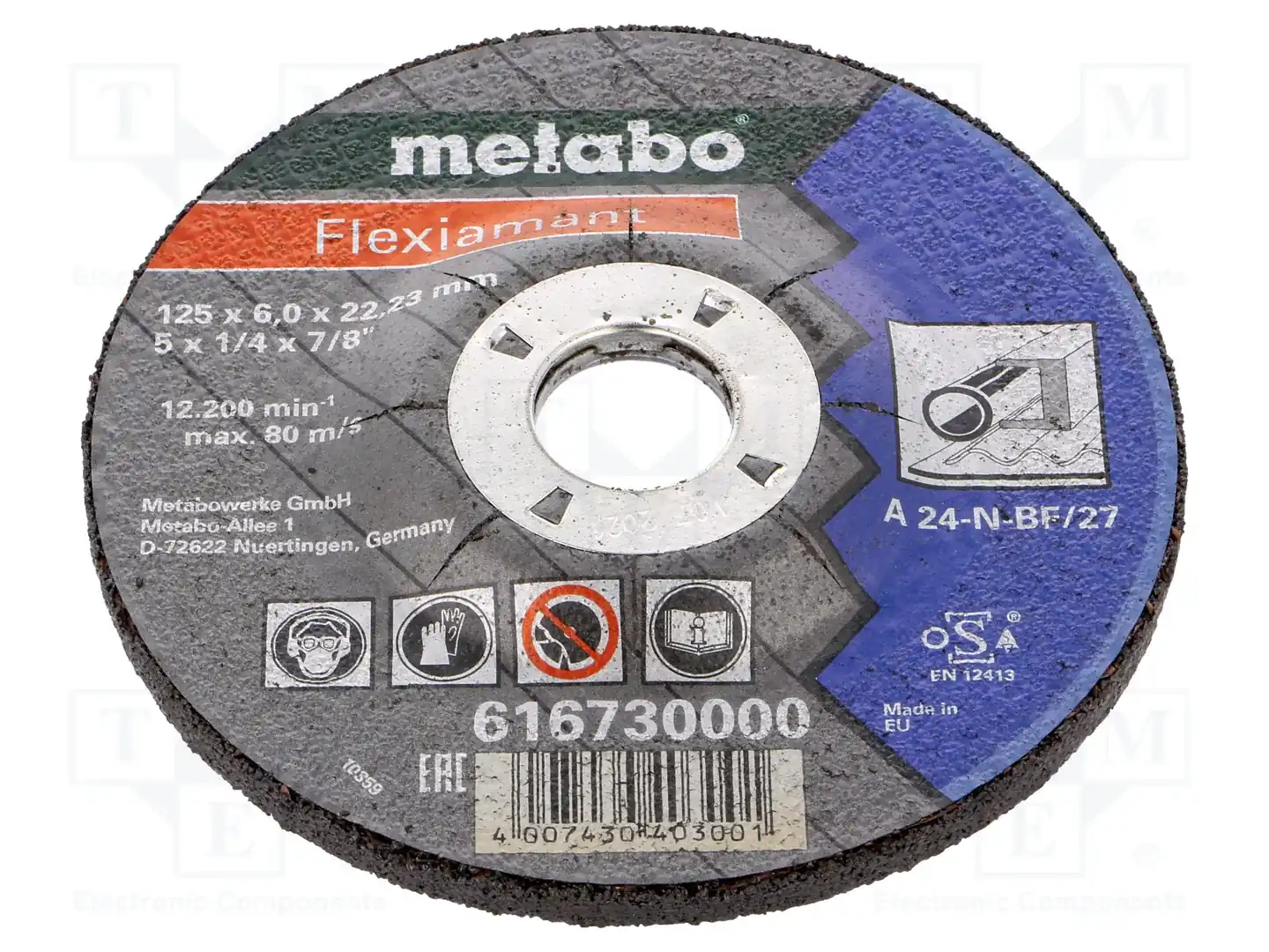 METABO 616730000 — Диски для резки и шлифовки
