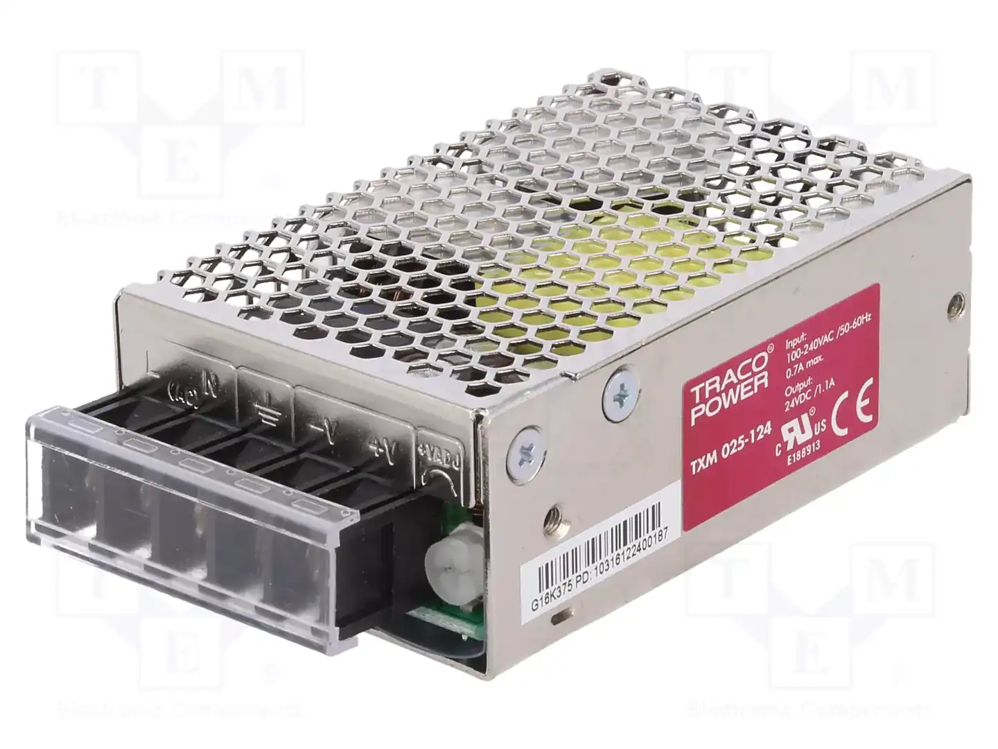 TRACO POWER TXM 025-124 — Блоки питания для встраивания
