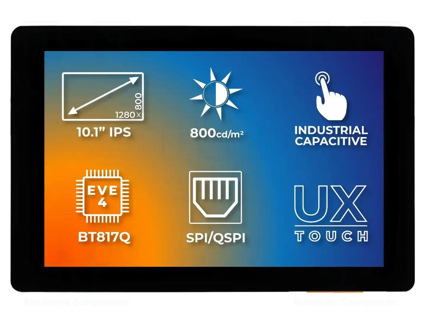 Riverdi SM-RVT101HVBNWC00 — Интеллигентные дисплеи