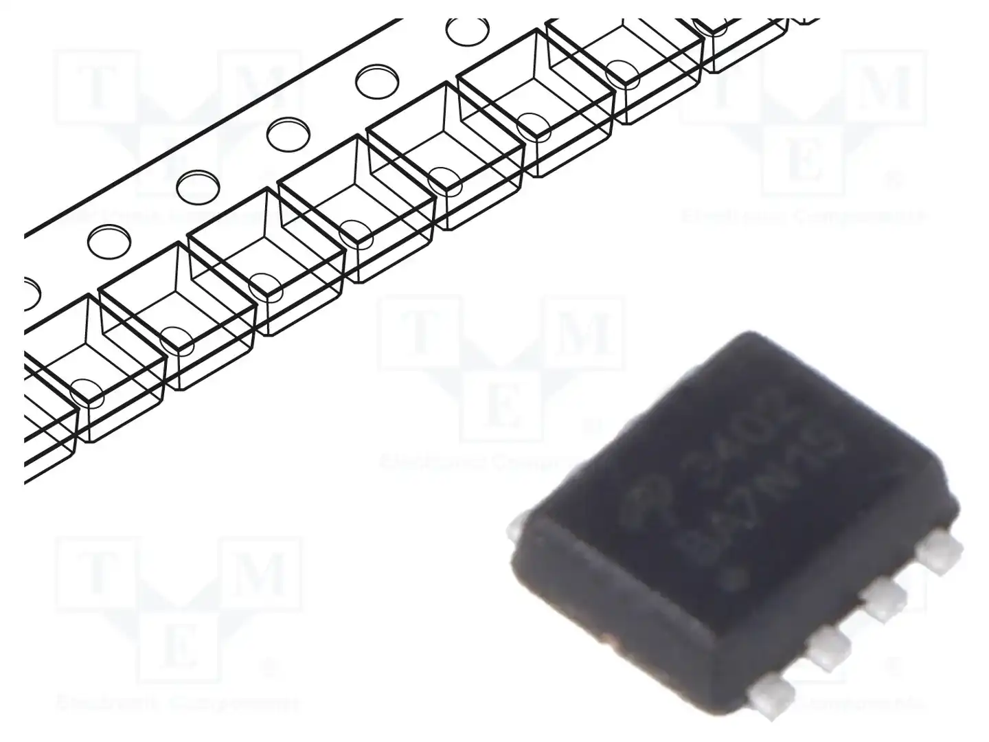 ALPHA & OMEGA SEMICONDUCTOR AON3402 — Транзисторы с каналом N SMD