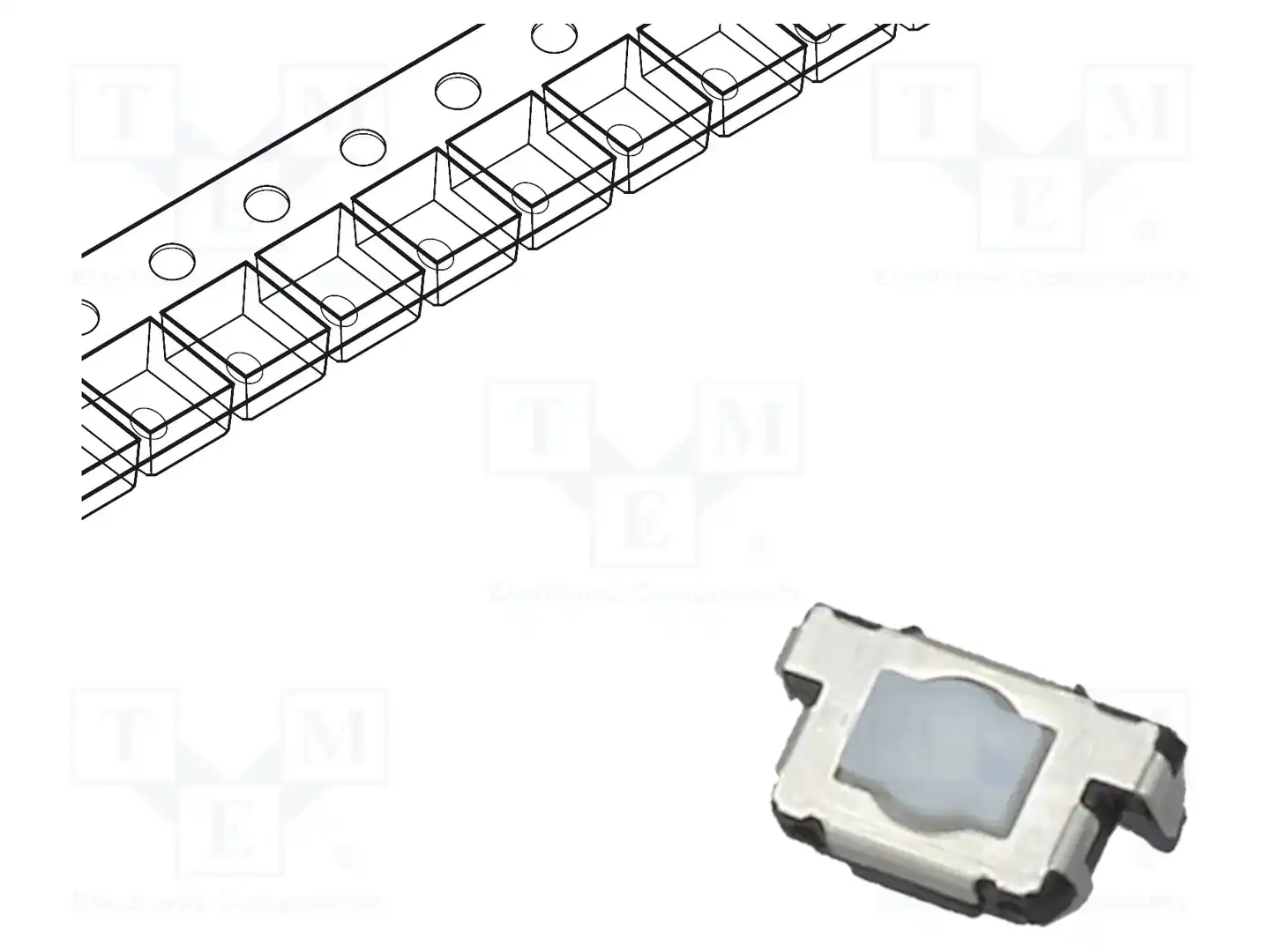 PANASONIC EVQP44B3M — Микропереключатели TACT