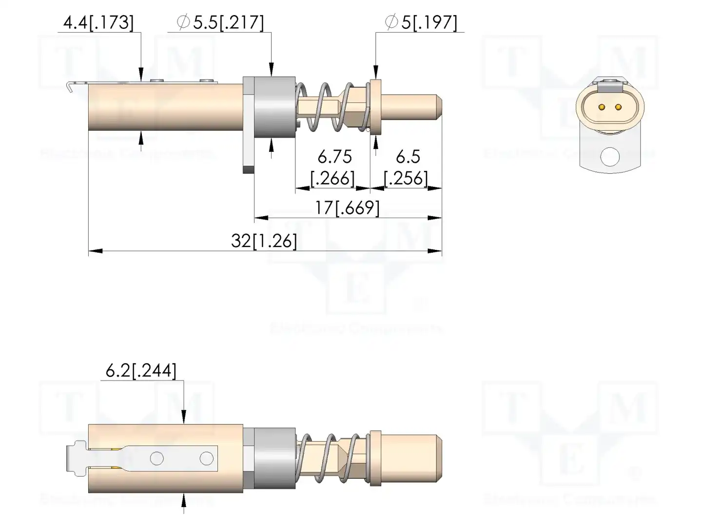 INGUN HFS-804 306 090 A 5442 MTD — Измерительные щупы