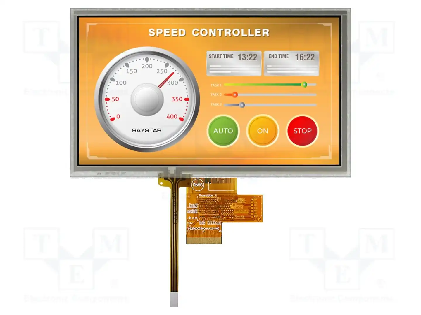 RAYSTAR OPTRONICS RFH700A8-AYW-LNS — Дисплеи TFT