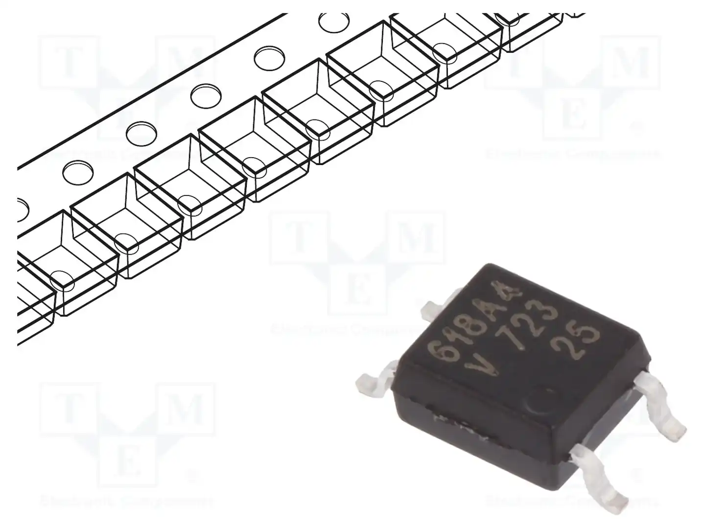VISHAY VOM618A-4T — Оптроны – аналоговый выход
