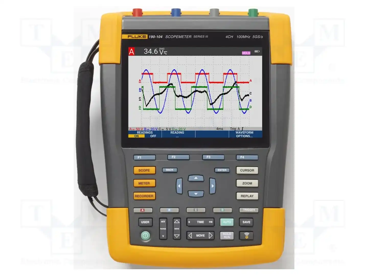 FLUKE FLUKE-190-104-III — Осциллоскопы переносные, скопометры -190-104-III