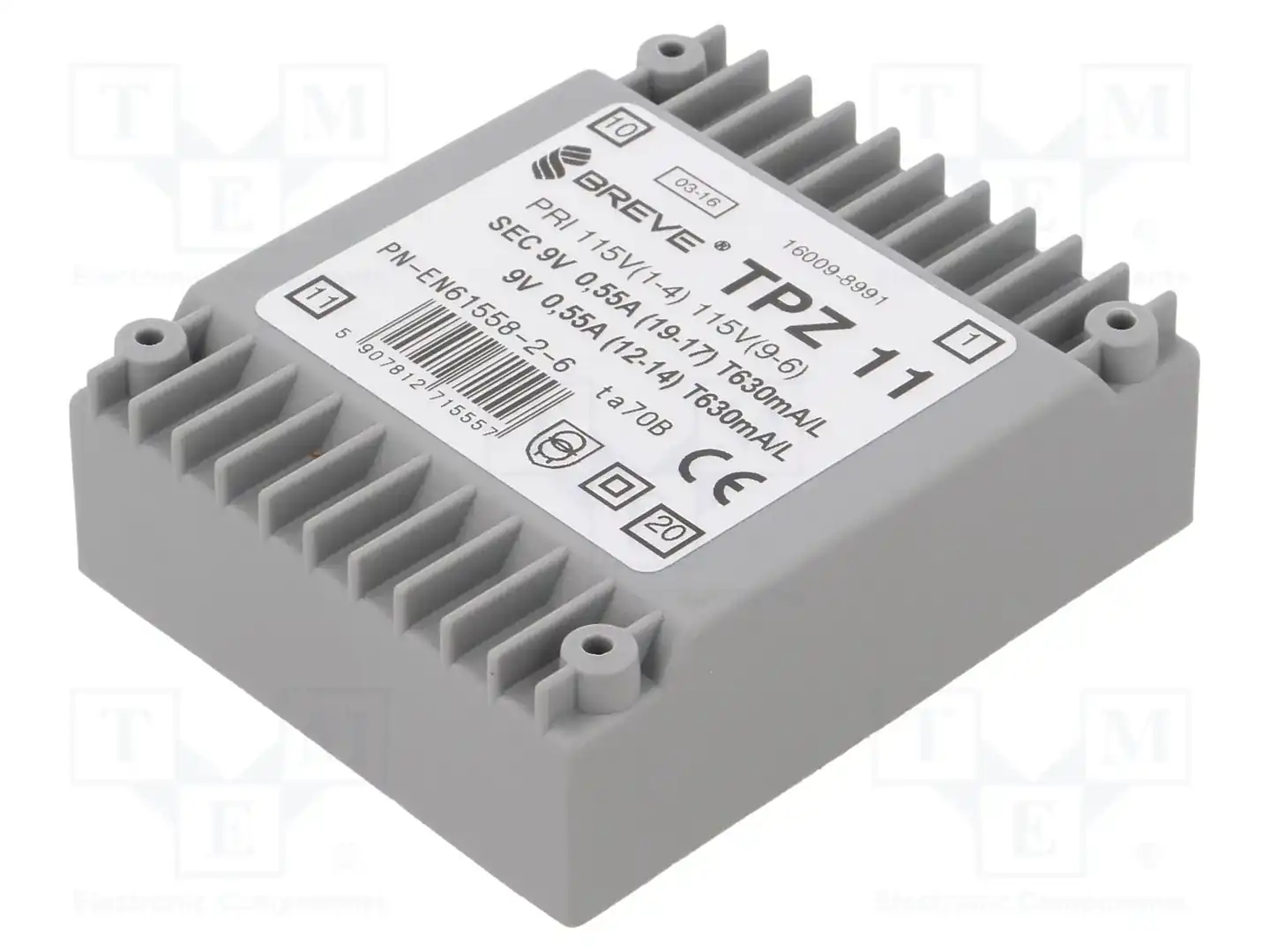 BREVE TUFVASSONS 16009-8991 — Трансформаторы PCB